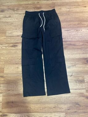 Men's Black Cargo Pants